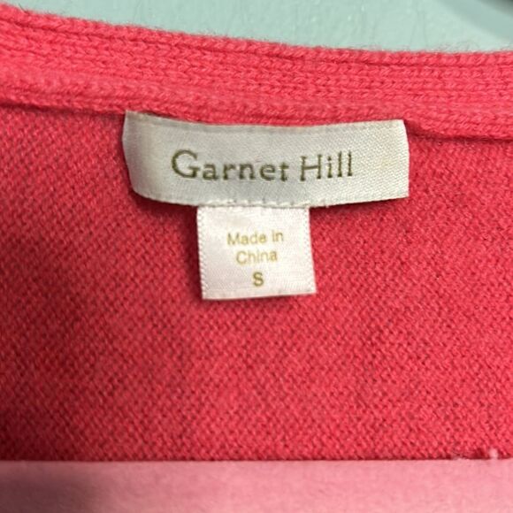 Garnet Hill Wrist Detail Cashmere Sweater - Picture 5 of 8